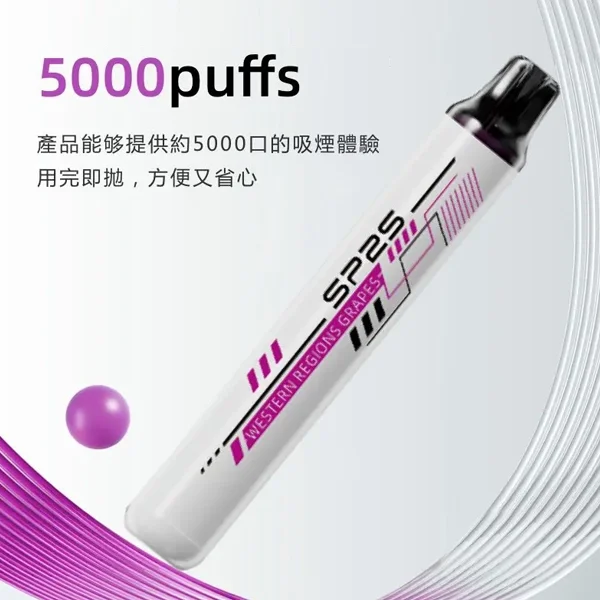 SP2S Once Pro 5000口拋棄式電子煙|多口味現貨・免充電